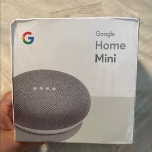 Google Home Mini Smart Speaker Nwt